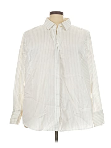 Liz Claiborne Long Sleeve Button-Down Shirt (view 1)