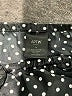 Apt. 9 100% Polyester Polka Dots Black Shorts Size M - photo 3