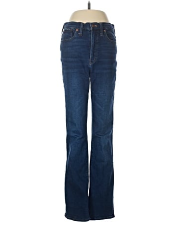 Madewell Skinny Flare Jeans in Colleton Wash (view 1)