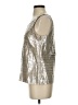 J.Crew Metallic Silver Sleeveless Blouse Size 4 - photo 5