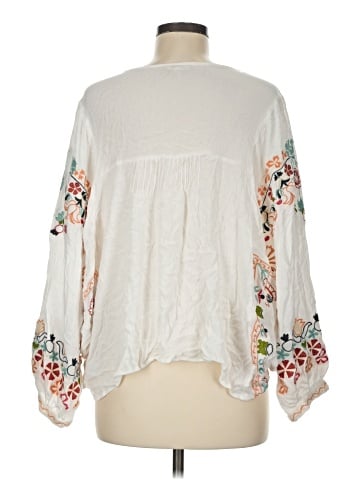 Easel Long Sleeve Blouse (view 2)