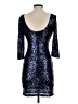 Lulus 100% Polyester Stars Blue Cocktail Dress Size S - photo 2