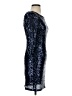 Lulus 100% Polyester Stars Blue Cocktail Dress Size S - photo 4