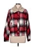 Splendid 100% Cotton Plaid Red Jacket Size M - photo 1