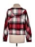 Splendid 100% Cotton Plaid Red Jacket Size M - photo 2