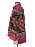 Rose + Olive 100% Polyester Paisley Pink Long Sleeve Blouse Size S - photo 5
