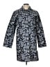 MICHAEL Michael Kors 100% Cotton Paisley Blue Trenchcoat Size L - photo 1