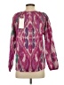 Dylan 100% Cotton Pink 3/4 Sleeve Blouse Size S - photo 2