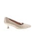 J. Renee Metallic Gold Heels Size 10 1/2 - photo 1