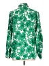 J.Crew Print Green Long Sleeve Blouse Size 10 - photo 2
