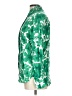 J.Crew Print Green Long Sleeve Blouse Size 10 - photo 5