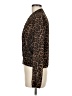 MICHAEL Michael Kors Animal Print Brown Long Sleeve Blouse Size M - photo 5
