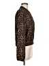 MICHAEL Michael Kors Animal Print Brown Long Sleeve Blouse Size M - photo 4