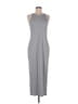 Athleta Solid Gray Casual Dress Size M - photo 1