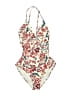 Adore Me Paisley Ivory One Piece Swimsuit Size XS - photo 1