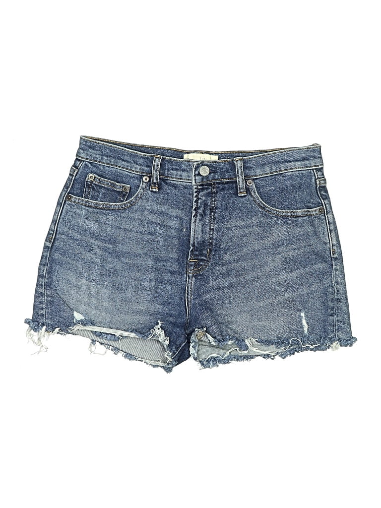 Pre-owned Gap Denim Shorts In Blue