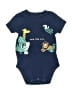 Carter's 100% Cotton Graphic Blue Short Sleeve Onesie 6-9 MO / 9 MO - photo 1