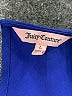 Juicy Couture 100% Polyester Solid Blue Short Sleeve Blouse Size L - photo 7