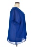 MICHAEL Michael Kors Blue Short Sleeve Blouse Size 2X - photo 4