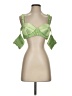 Aliétte Solid Green Tank Top Size 4 - photo 1