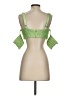 Aliétte Solid Green Tank Top Size 4 - photo 2
