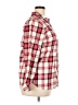 Unbranded 100% Cotton Plaid Red Long Sleeve Button-Down Shirt Size 2X (estimated) - photo 4