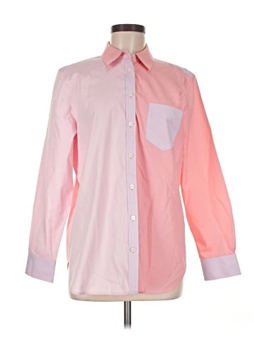Foxcroft Long Sleeve Button-Down Shirt (view 1)