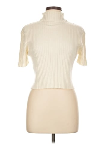 Olivaceous Turtleneck Sweater (view 1)