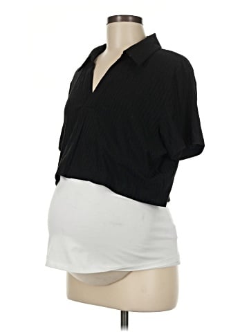 H&M Mama Short Sleeve Blouse (view 1)