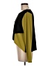 Lisa Bayne Color Block Black Long Sleeve Top Size M - photo 5