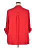 Fervour 100% Polyester Red 3/4 Sleeve Blouse Size 2X - photo 2