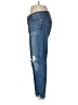 Just Black Hearts Blue Jeans Size 29 waist - photo 5