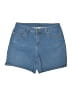 Faded Glory Blue Denim Shorts Size 16 - photo 1