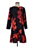 Halogen Print Red Casual Dress Size S - photo 1