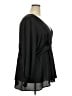 Torrid 100% Polyester Black 3/4 Sleeve Blouse Size 3X Plus (3) - photo 4