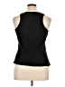 Bisou Bisou Black Sleeveless Blouse Size XL - photo 2