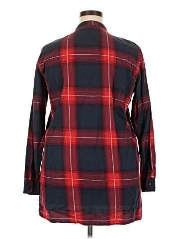 Unbranded Long Sleeve Button-Down Shirt (view 2)