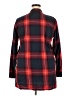 Unbranded Plaid Red Long Sleeve Button-Down Shirt Size 3X (estimated) - photo 2