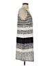 Unbranded Stripes Gray Casual Dress Size S (estimated) - photo 4