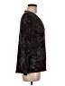 AGB Burgundy Long Sleeve Blouse Size M (estimated) - photo 4