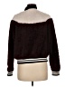 Nike 100% Polyester Burgundy Faux Fur Jacket Size M - photo 2