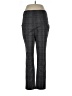 Thalian Plaid Gray Dress Pants Size L - photo 1