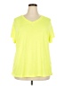 Danskin Now Yellow Active T-Shirt Size 3X - photo 1