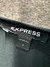 Express Solid Black Casual Dress Size L - photo 7