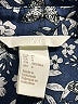 H&M 100% Polyester Blue Sleeveless Blouse Size 4 - photo 7