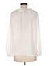 Sofia Jeans by Sofia Vergara 100% Polyester Ivory Long Sleeve Blouse Size 8 - photo 2