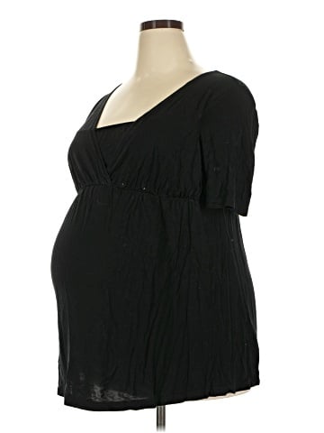 Isabel Maternity 3/4 Sleeve Top (view 1)