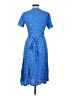 Lulus Polka Dots Blue Casual Dress Size L - photo 2
