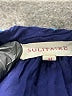 Solitaire Blue Long Sleeve Blouse Size M - photo 8