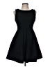 Zara Solid Black Cocktail Dress Size M - photo 1